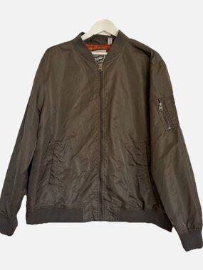 Levi Strauss & Co. Men’s Green Bomber Jacket Full Zip Lined Size 3X